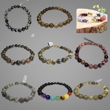 Bracelet boule pierre