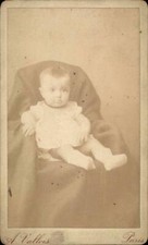 CDV PHOTO vintage bébé A