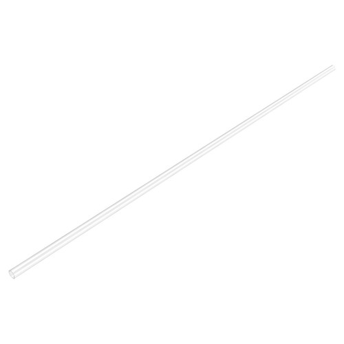 2pcs transparent rigide tube - transparent,