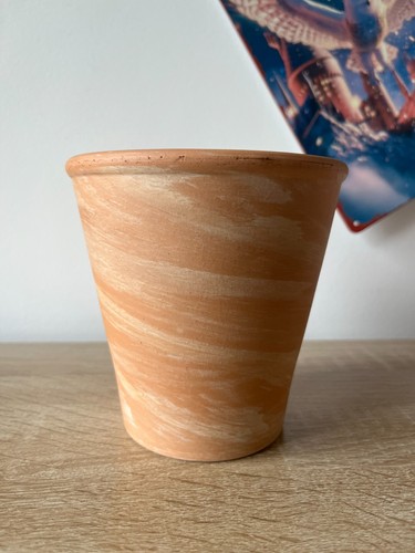 Pot fleurs beige - pot,