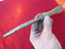 outil ancien de tour à bois