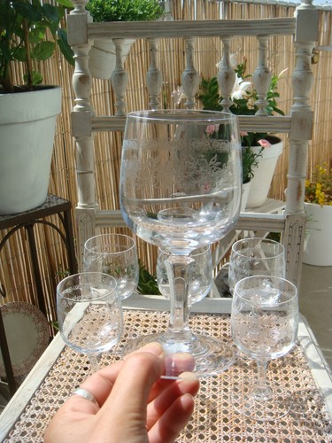 Verres eau cl cristal - à,