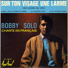 BOBBY SOLO "SUR TON VISAGE UNE