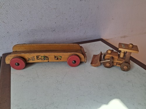 Lot jouets bois - 2, en