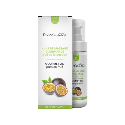 Huile massage gourmande - huile, de