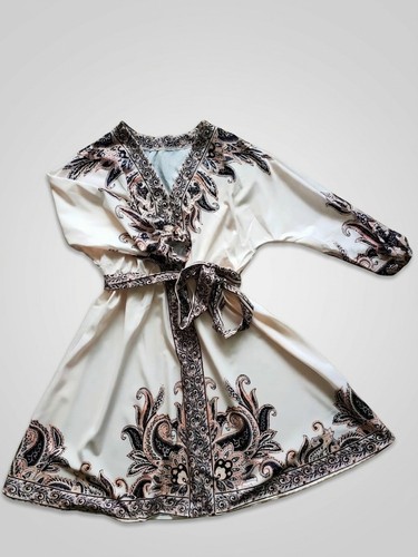 Robe kimono portefeuille - kimono,