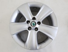Skoda Yeti 5L0601025B 10-2012 Alloy Wheel Rim Rear Left 7x16 ET45