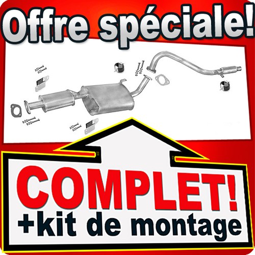Ligne pot échappement pour - ligne,