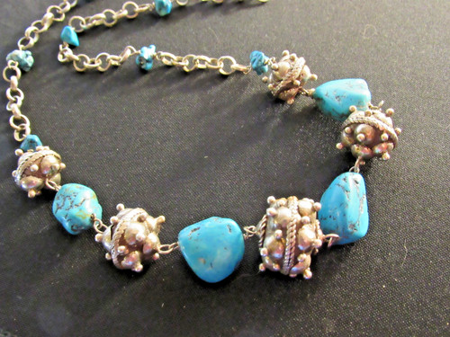 Ancien collier amérindien - ancien,