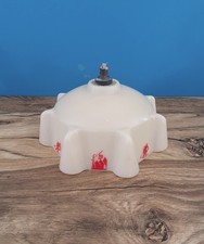 Ancien abat jour plastique sur