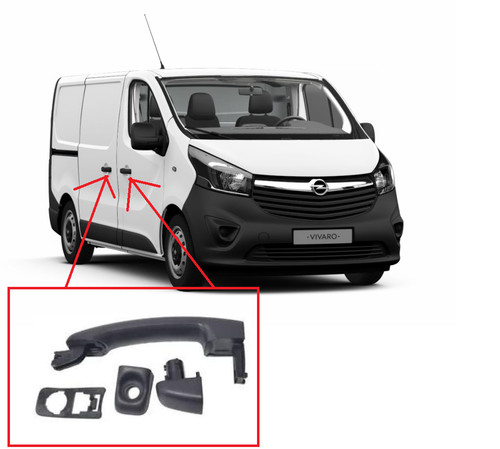 Poignee porte renault iii - de,