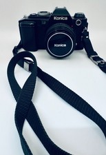 KONICA FS-1 HEXANON AR 40mm F1.8 SLR 35mm FILM CAMERA From JAPAN .