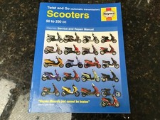 SCOOTERS Twist & Go (Auto Transmission) 50 to 250cc REPAIR MANUAL BY HAYNES