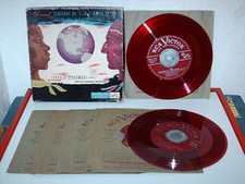 COFFRET 5 DISQUES 45 T/17cm - L STOKOWSKI AND HIS SYMPHONY ORCHESTRA - DVORAK