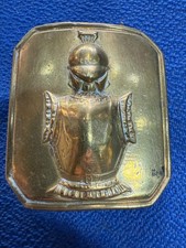 MILITARIA PLAQUE DE BAUDRIER CEINTURON GENIE