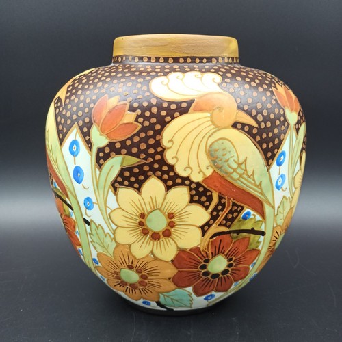 Charles catteau vase art - catteau,