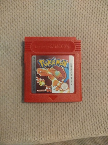 Jeu pokemon rouge - pokemon, boy
