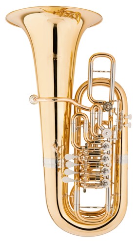 Tuba laiton doré - fa,