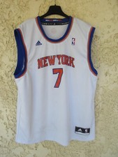 Maillot basket NEW YORK KNICKS Carmelo ANTHONY n°7 ADIDAS shirt NBA blanc L