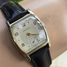Vintage Longines men's manual wind watch cal.10L 17Jewels 10K GF 1945