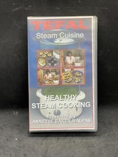 Tefal Steam Cuisine Vintage VHS Video Cassette Tape Cooking Instructions