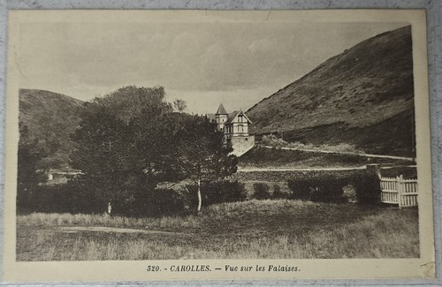 Cpa carolles vue sur les - cpa,