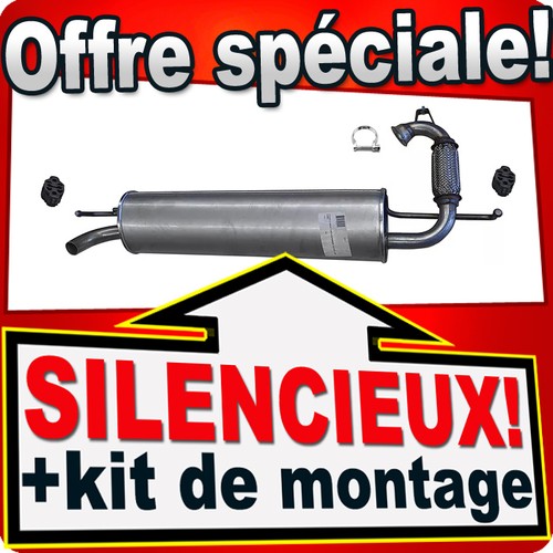 Silencieux arriere pour - silencieux,