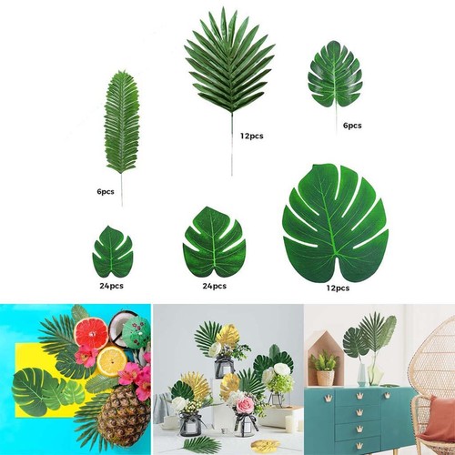 Grandes feuilles palmier - grandes,