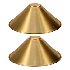  Lot de 2 abat-jour coniques -