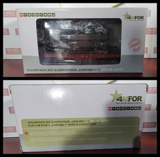 Märklin Model Railways Marklin 4MFOR 48722 HO 1:87 Flachwagen Mit Kampfpanzer