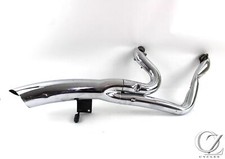 2002 02 Harley FLSTF Softail Fatboy Vance & Hines Big Radius Exhaust
