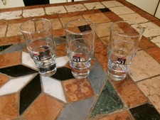 3 verres PASTIS 51 anisette