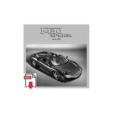 2005 Ferrari F430 Spider service time schedule PDF (uk)