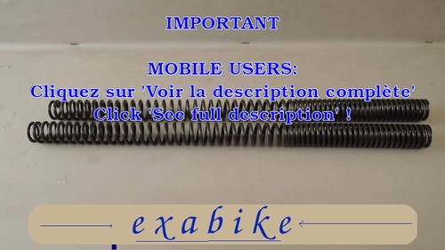 Ressorts fourche pour - fourche,