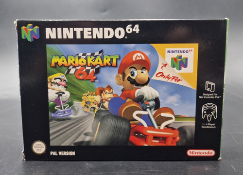 Mario kart nintendo - mario, 64