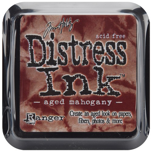 Distress ink pad - pad, mahogany