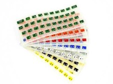 Tapis de clavier en caoutchouc fluorescent pour ZX Spectrum 16k / 48k