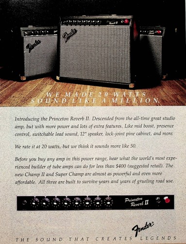 1982 fender princeton reverb - 1982,