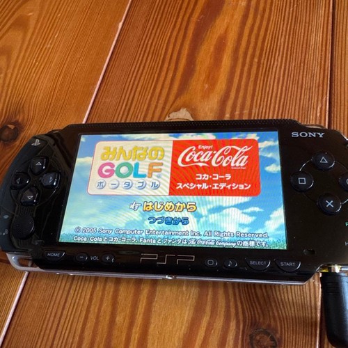 Console sony psp - psp-1000, noire