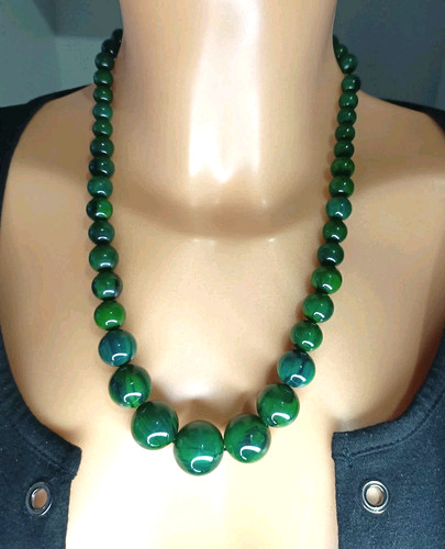 Collier vintage perles - collier, de