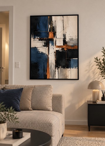 Tableau peinture abstraite
