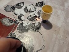 antique VINTAGE 1:12 dollhouse lamp works 3.5v