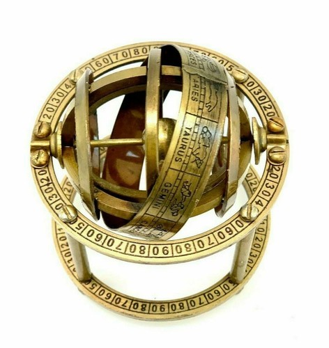 Globe céleste armillaire - , en