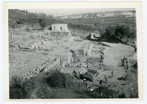 Photo chantier archéologique - chantier,