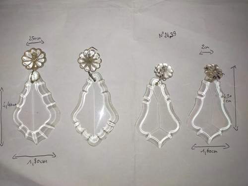 Pampilles avec perles et - perles,