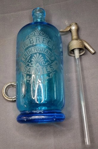 Siphon eau seltz bleu - de,