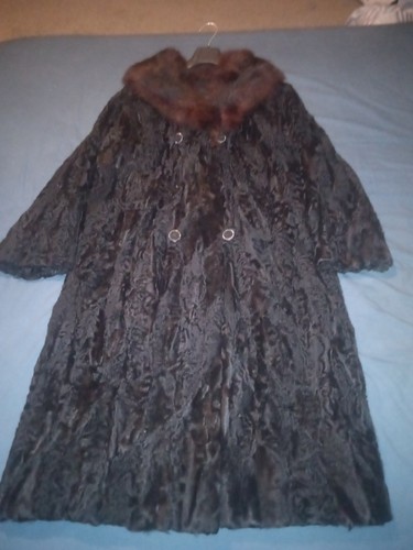 Manteau fourrure astrakan - manteau,