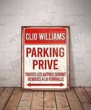 Plaque métal vintage Renault