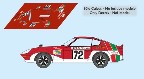 Autocollants datsun 240z - 240z, le