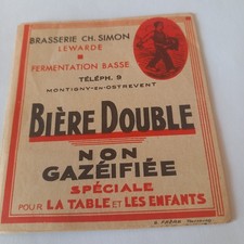 Ancienne étiquette bière